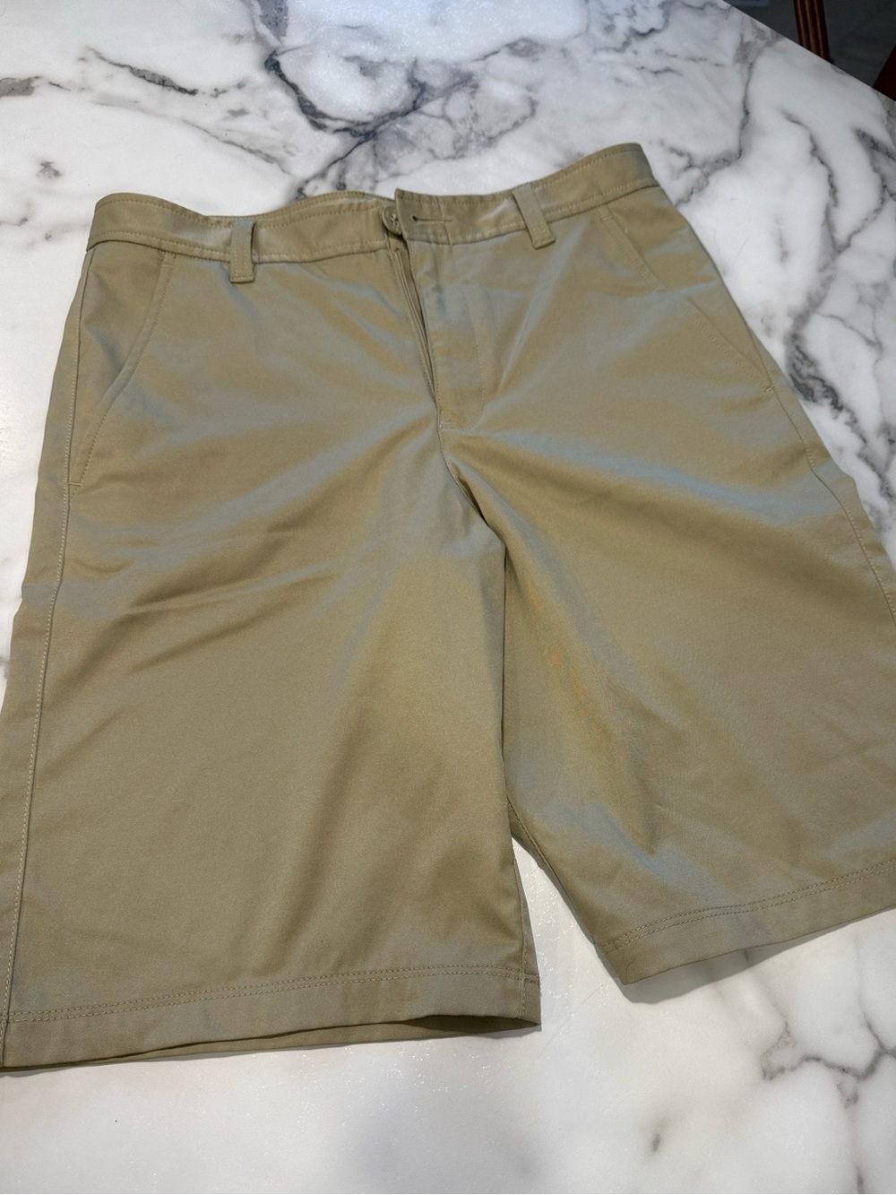 Under Armour Boys Khaki Golf Shorts